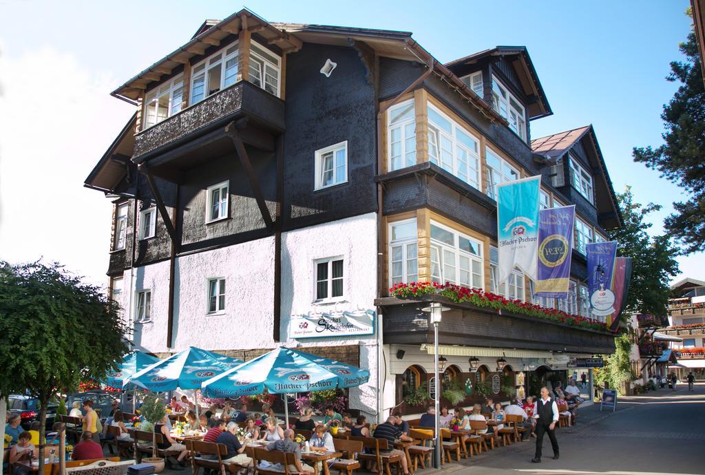 Sascha'S Kachelofen Hotel Oberstdorf Exterior foto